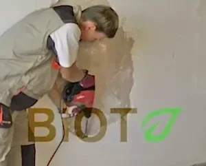 Демонтаж штукатурки