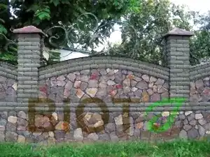 Каменный забор